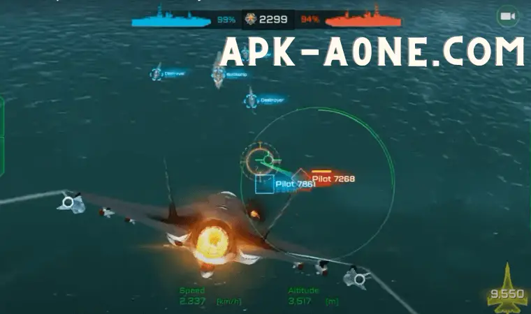 Ace Fighter Mod Apk unlimited money