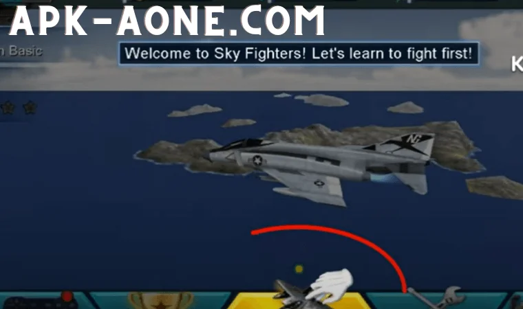 sky fighter Upgrade the Aircraft