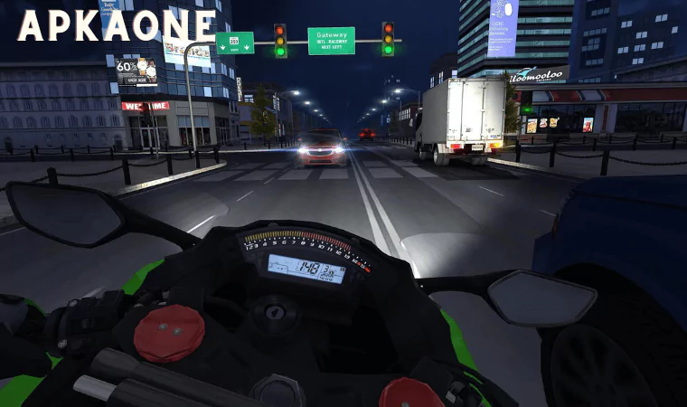 Gameplay Traffic Rider APK