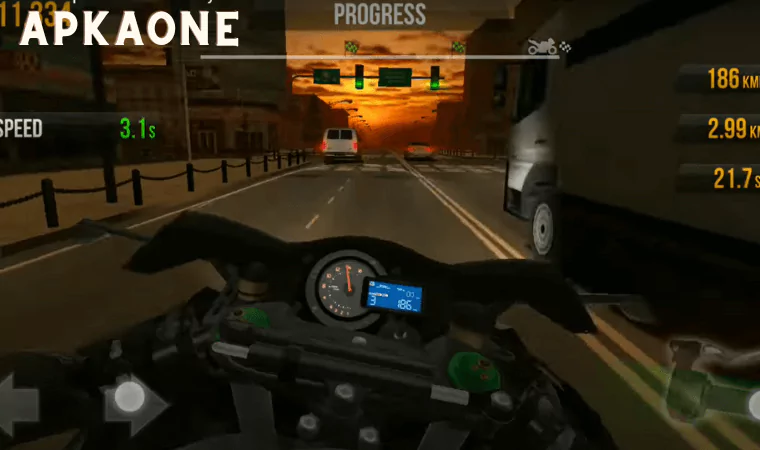Traffic Rider Mod apk free upgrade