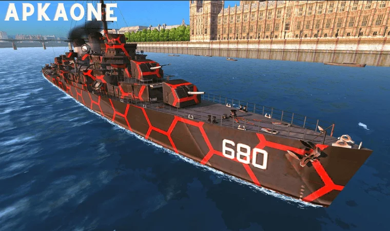 Warships Mod APK Unlocked Everything