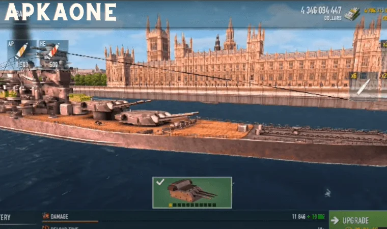 the Gameplay Battle of Warships