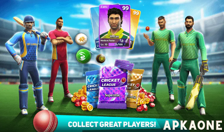 Cricket League MOD APK Unlocked All Premium Feature