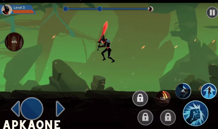 Shadow Fighter Mod APK unlocked all weapons