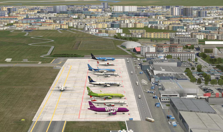 World of Airports Mod APK unlocked airplanes